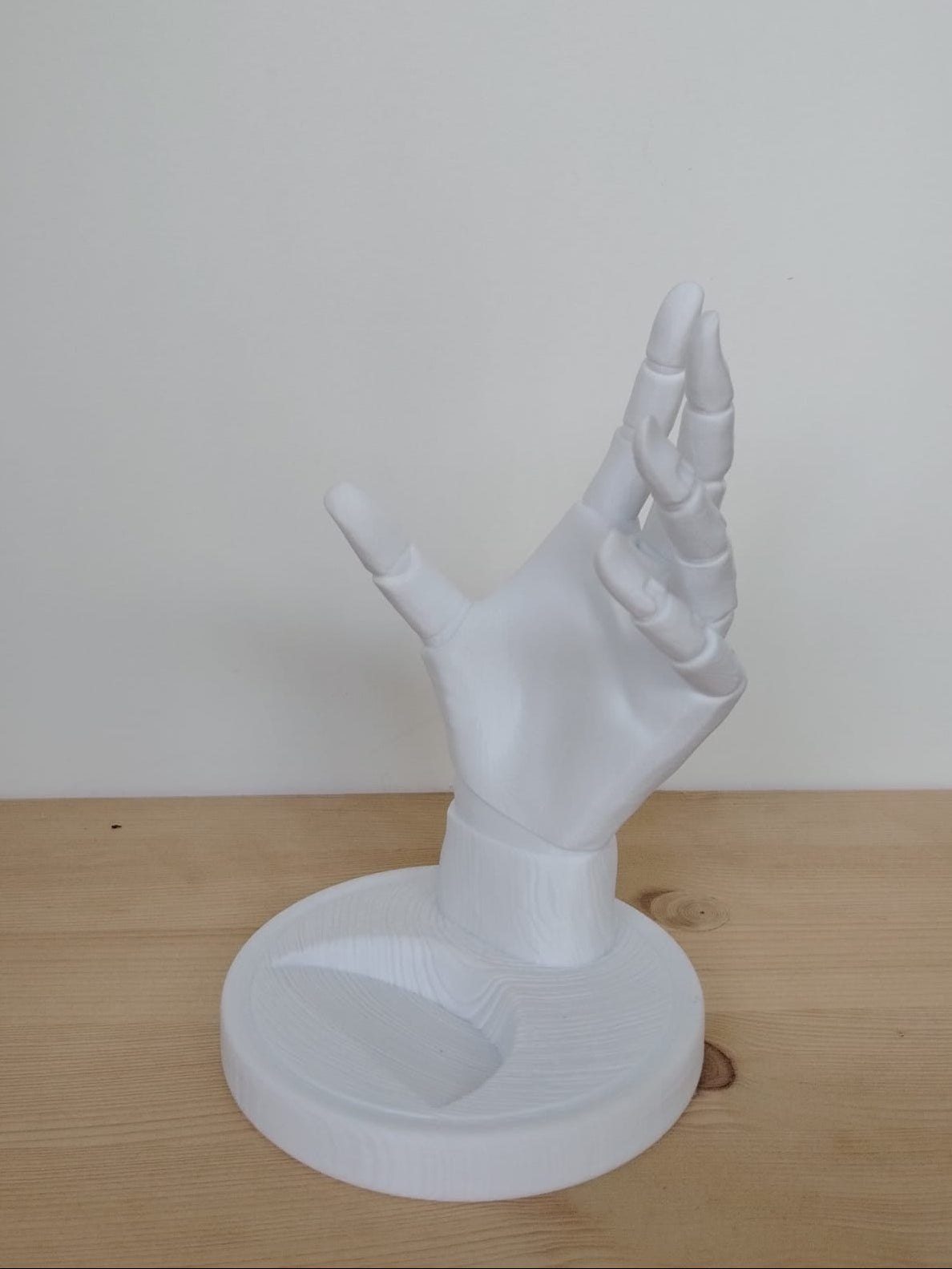 Mano Portabottiglie — Porta Vino Decorativo Stampato in 3D