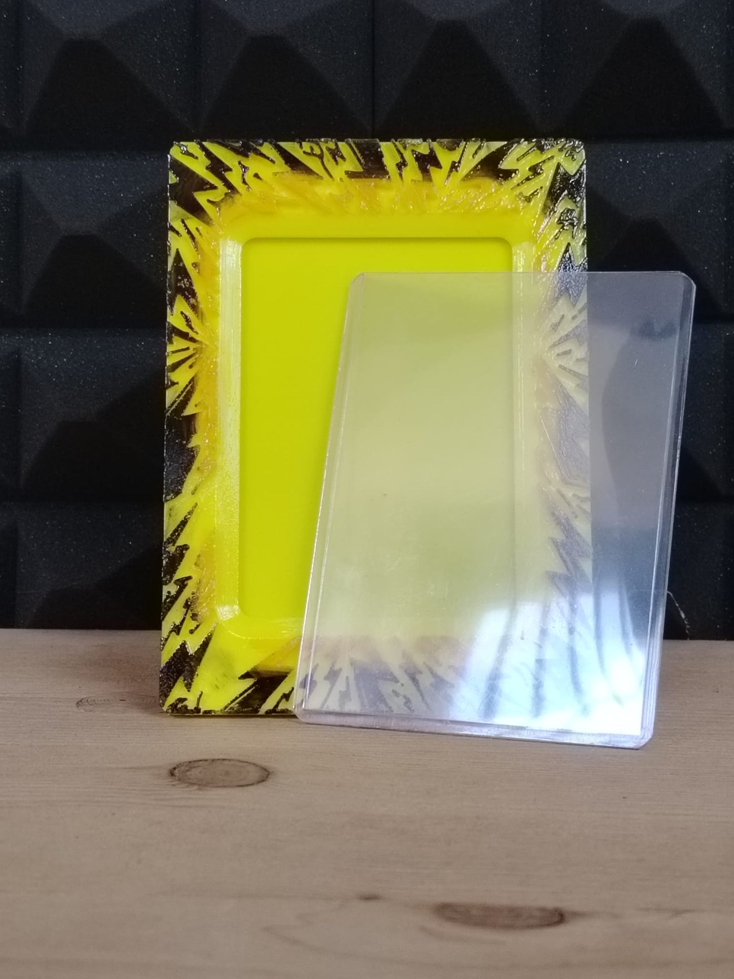 Cornice Espositiva per Carte Collezionabili - Tema Fulmine