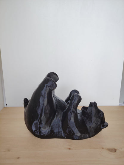 L'Orso Ubriacone — Porta Vino Decorativo