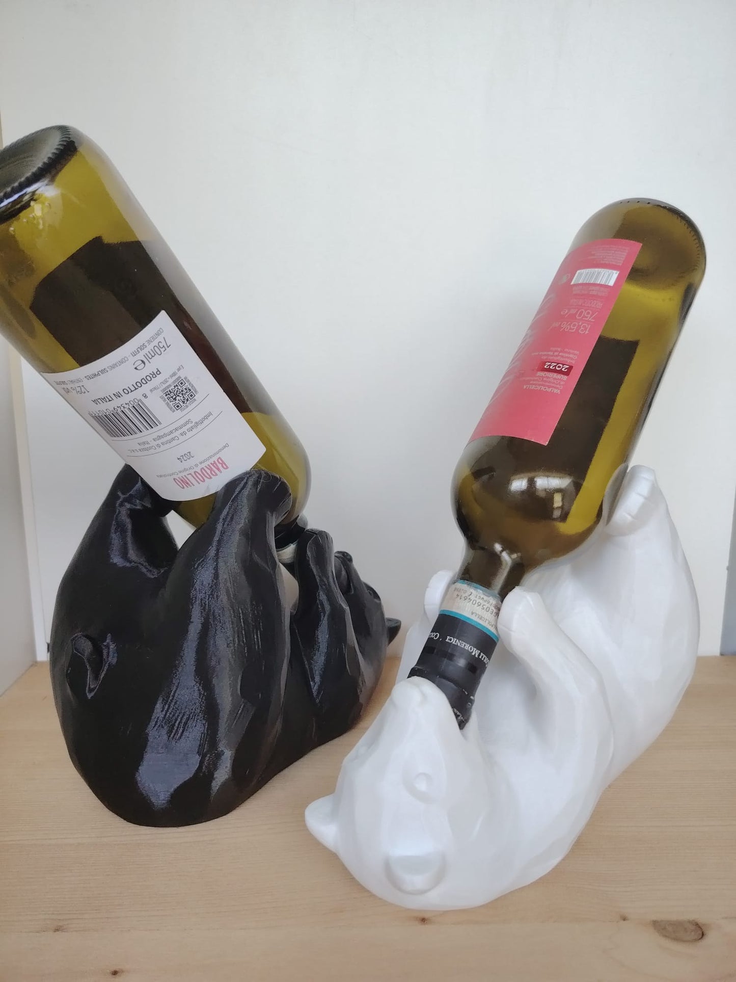 L'Orso Ubriacone — Porta Vino Decorativo