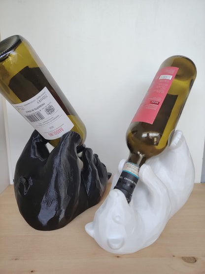 L'Orso Ubriacone — Porta Vino Decorativo