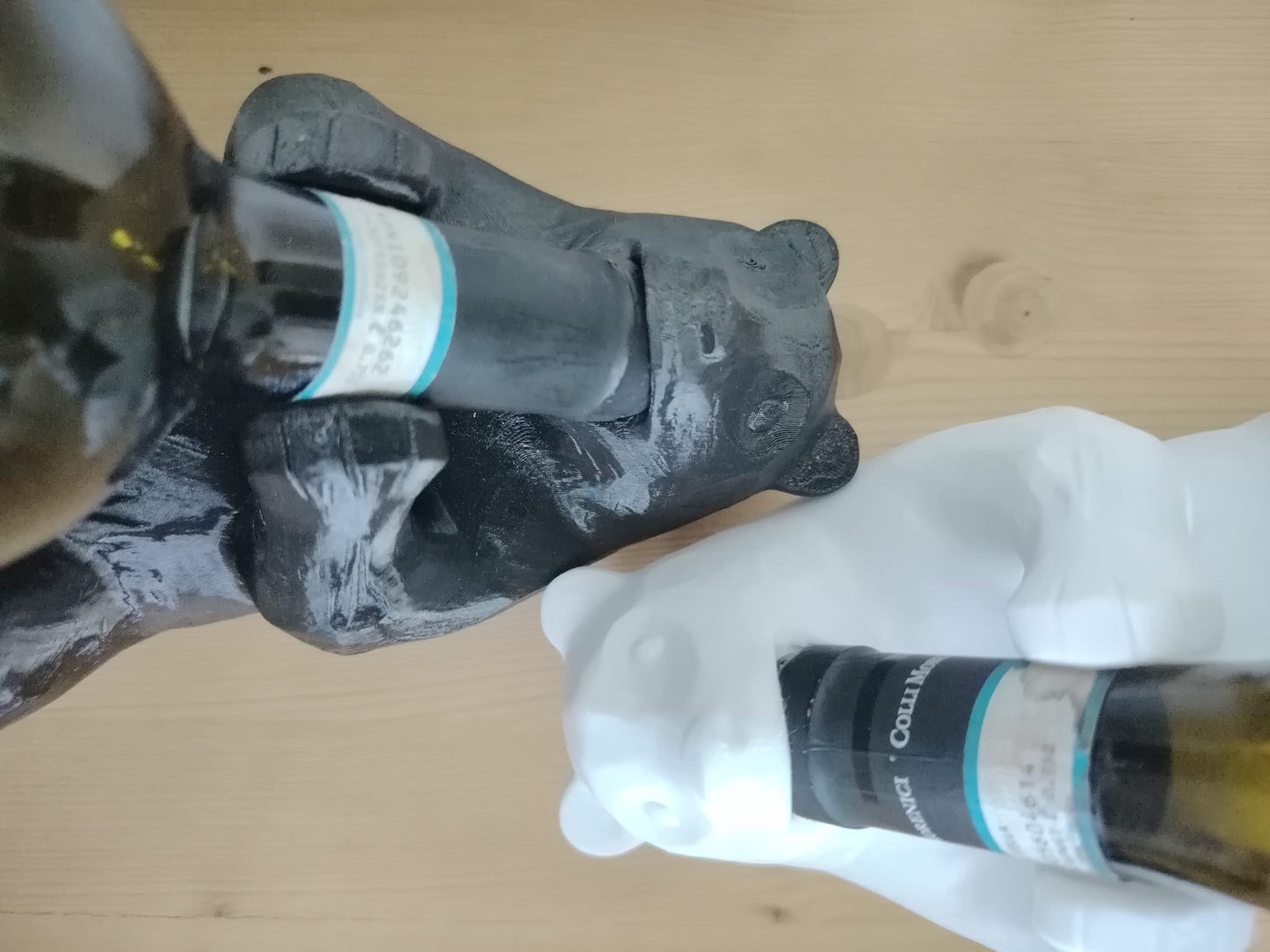 L'Orso Ubriacone — Porta Vino Decorativo