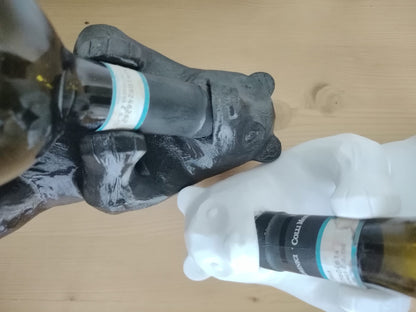 L'Orso Ubriacone — Porta Vino Decorativo