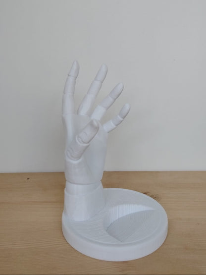 Mano Portabottiglie — Porta Vino Decorativo Stampato in 3D