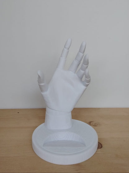 Mano Portabottiglie — Porta Vino Decorativo Stampato in 3D
