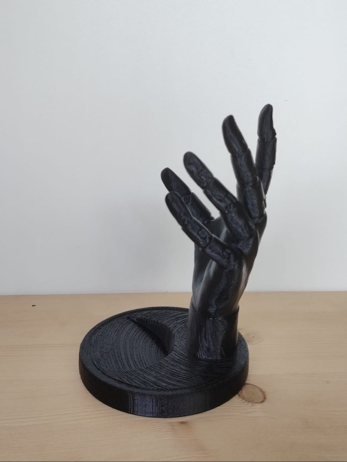 Mano Portabottiglie — Porta Vino Decorativo Stampato in 3D
