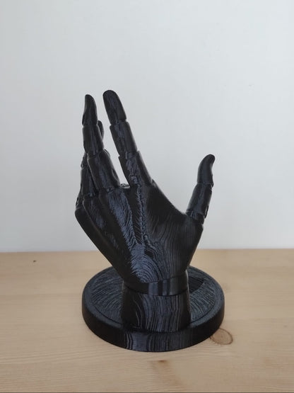 Mano Portabottiglie — Porta Vino Decorativo Stampato in 3D