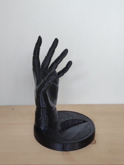 Mano Portabottiglie — Porta Vino Decorativo Stampato in 3D