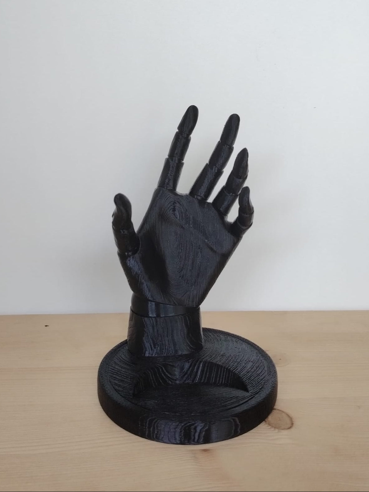 Mano Portabottiglie — Porta Vino Decorativo Stampato in 3D