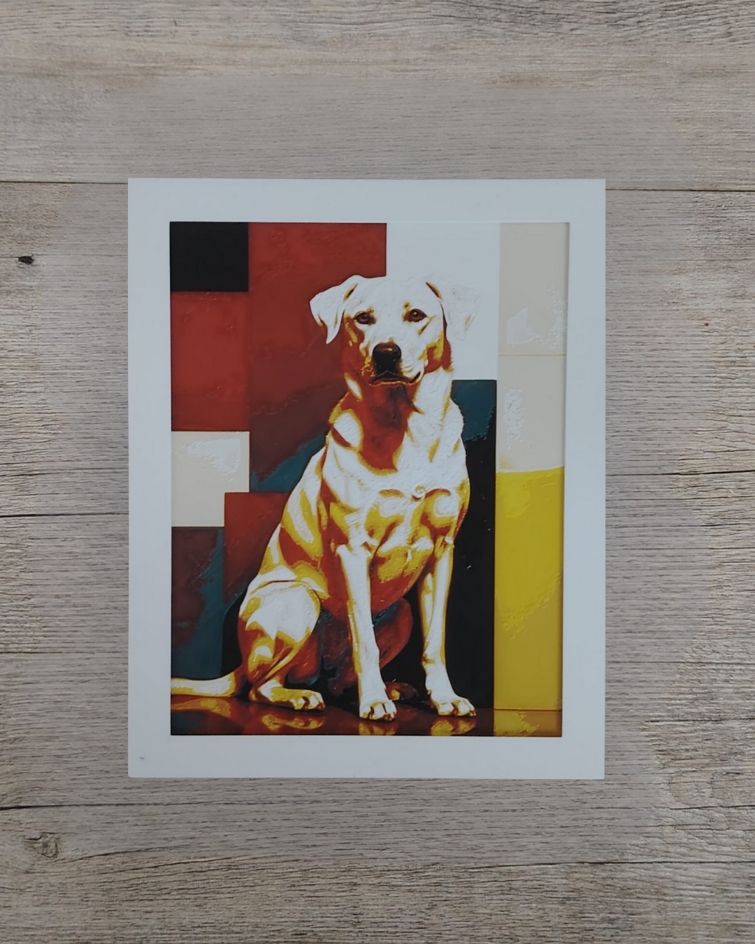 Quadro 3D Cane - Stampa HueForge