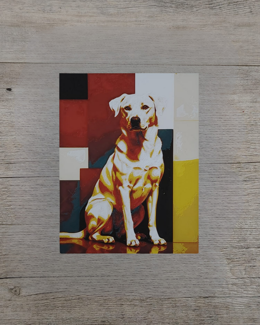 Quadro 3D Cane - Stampa HueForge