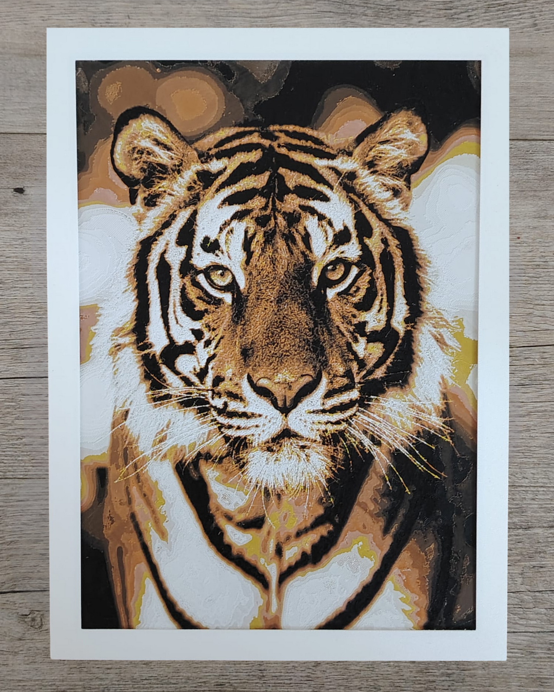 Quadro 3D Tigre della Foresta - Stampa HueForge